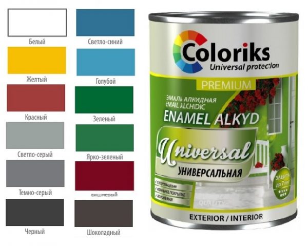 Vopsea Email Premium Universal Coloriks 0,9 kg verde aprins  320810900