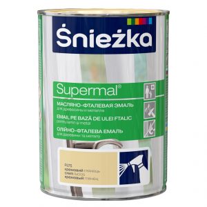 Vopsea email "Supermal" Sniezka 0,8 l Crem