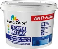 Vopsea acrilica "Ultra Latex"  Gama Color Rezistenta la spalare 1.3 kg