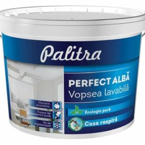 Vopsea acrilica PALITRA p/u pereti si tavane 4.0 kg