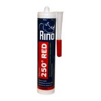 Silicon pentru temperaturi ridicate rosu 280ml RINO